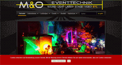 Desktop Screenshot of mo-eventtechnik.de